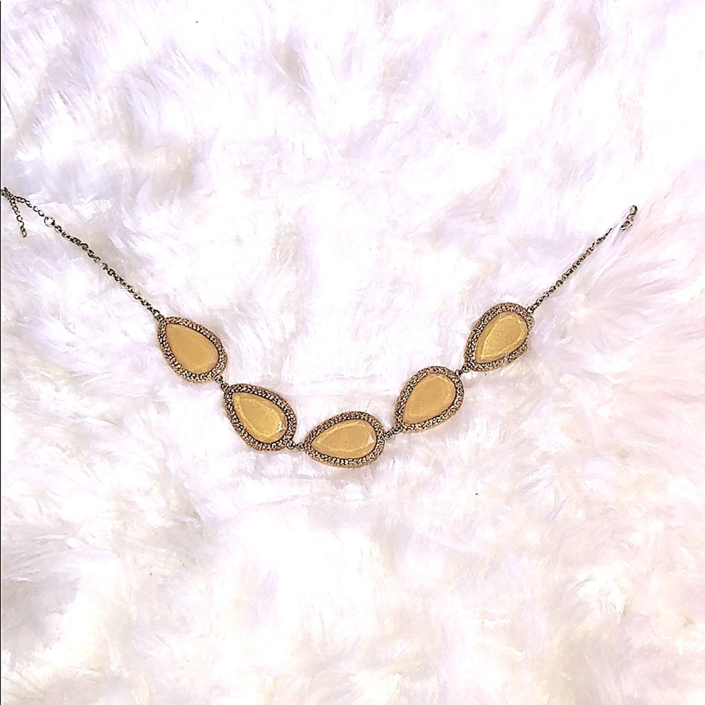 Pearl Yellow Gold Statement Necklace